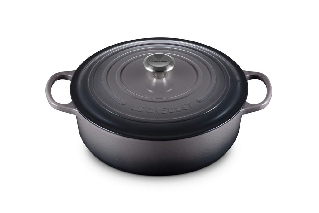 Le Creuset Cast Iron Pot Dupe 7-Piece Flint Grey