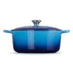Le Creuset Cast Iron Pot Dupe 7-Piece Azure Blue