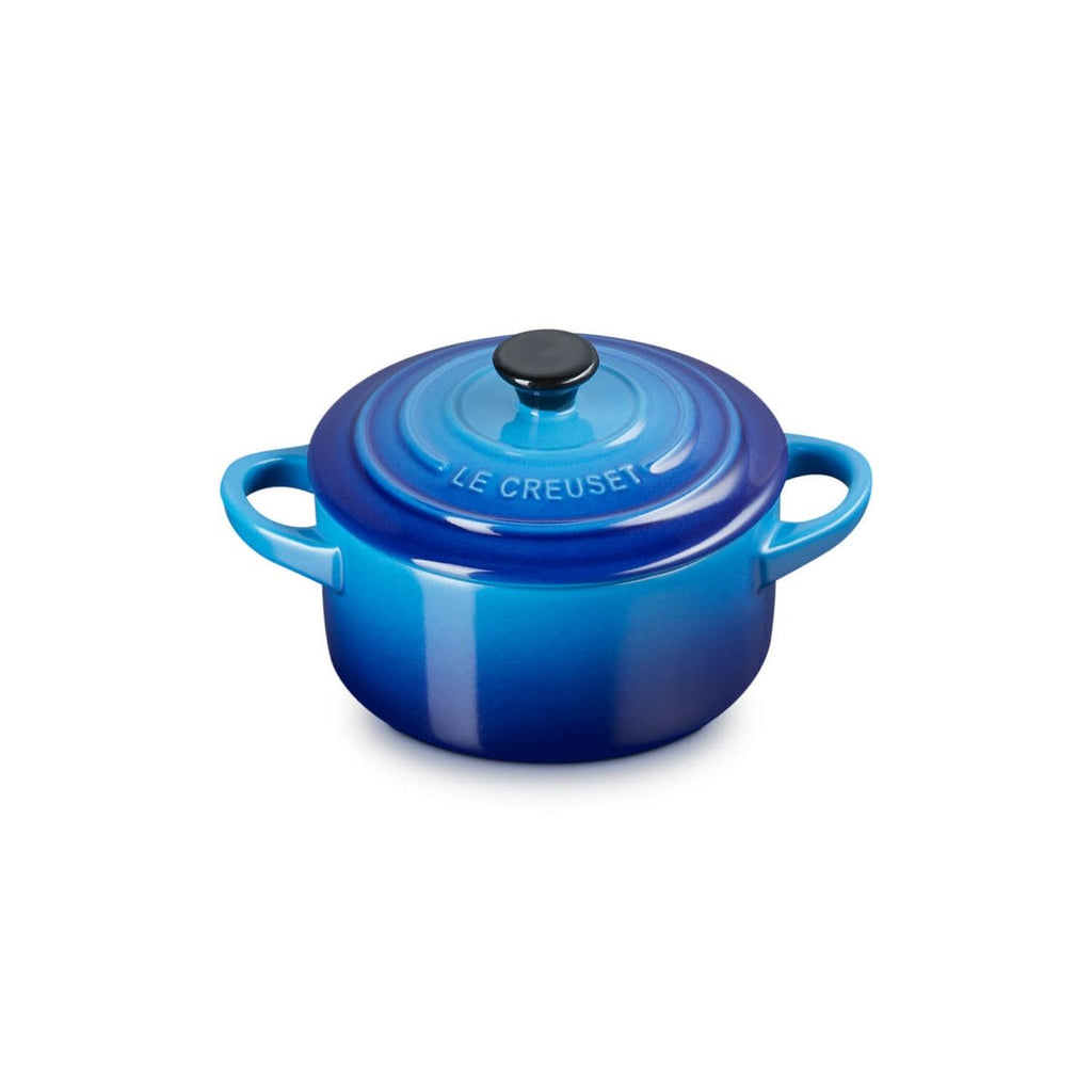 Le Creuset Cast Iron Pot Dupe 7-Piece Azure Blue