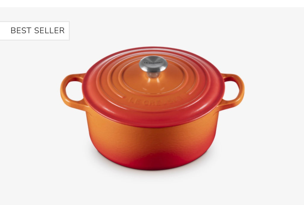 Cast Iron Signature Round Casserole
