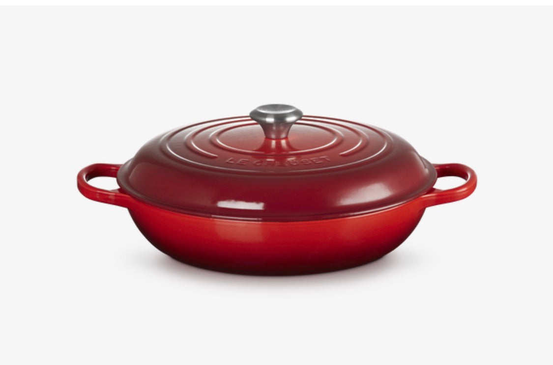 Cast Iron Signature Shallow Casserole