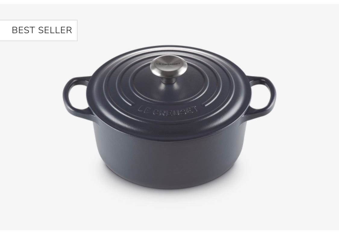 Cast Iron Signature Round Casserole