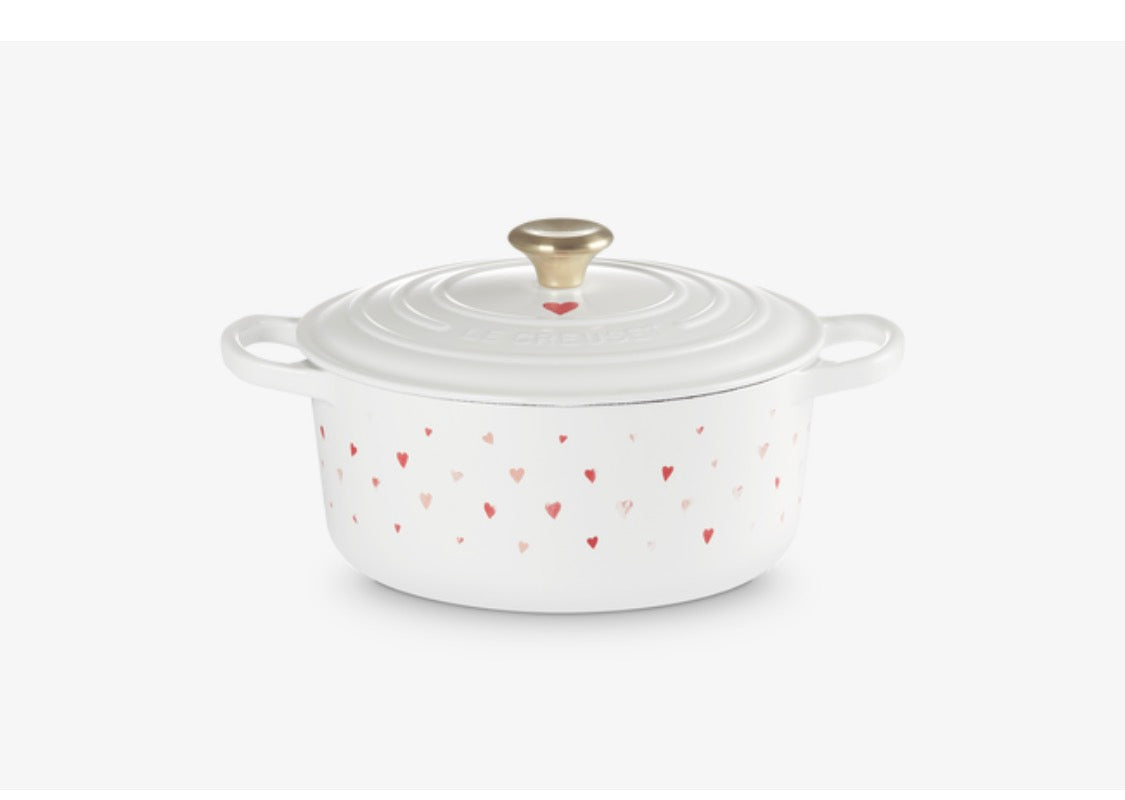 Cast Iron Heart Signature Round Casserole