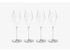 Set of 4 Sparkling Wine Glasses