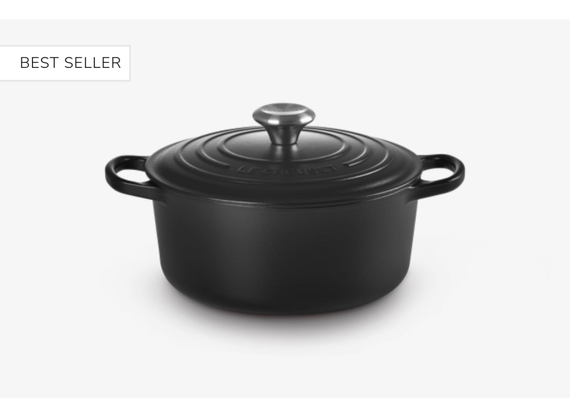 Cast Iron Signature Round Casserole