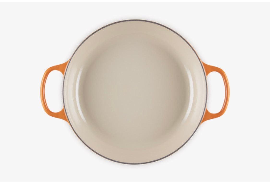 Cast Iron Signature Shallow Casserole