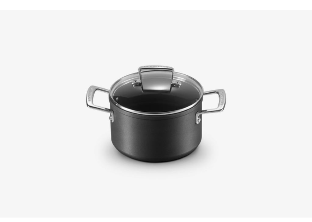 Toughened Non-Stick Deep Casserole with Glass Lid