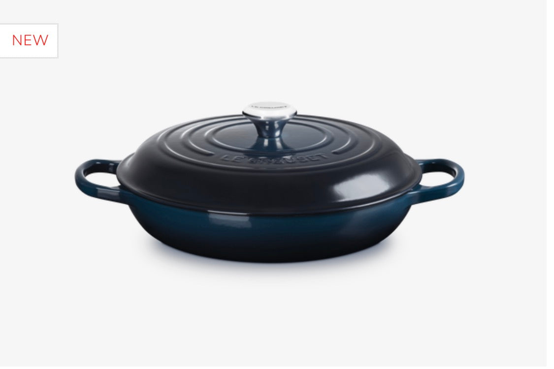 Cast Iron Signature Shallow Casserole
