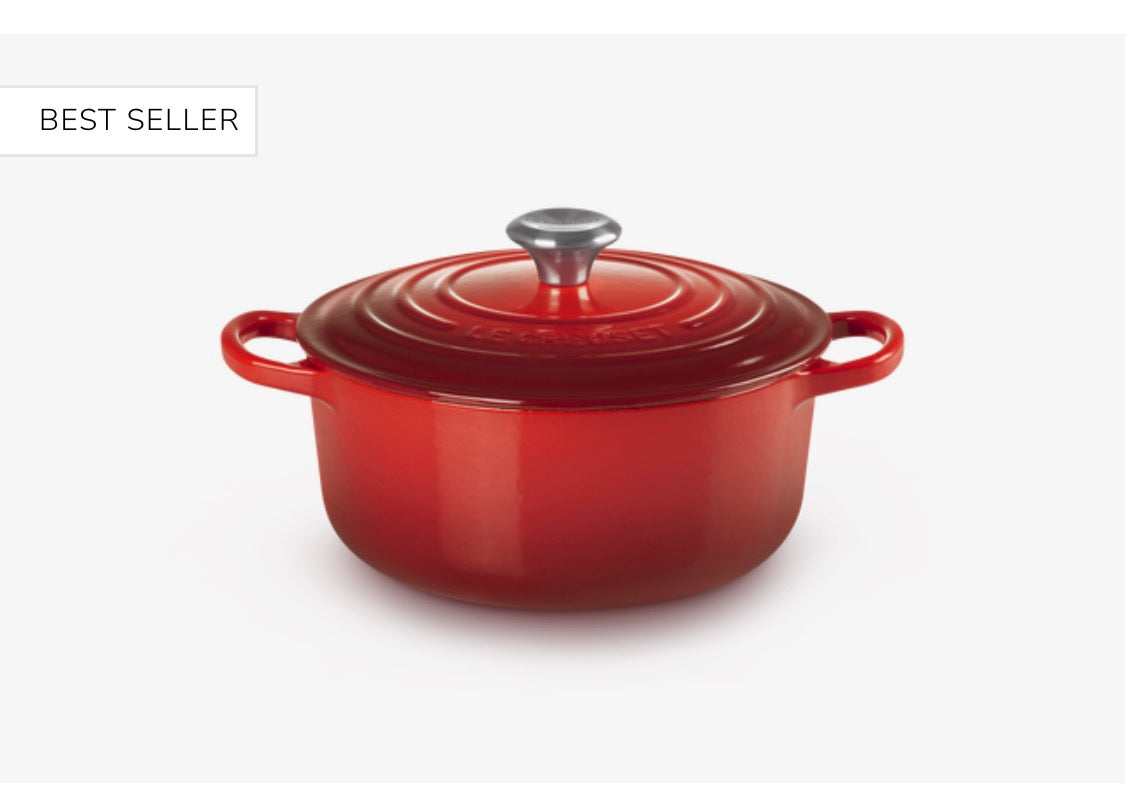 Cast Iron Signature Round Casserole