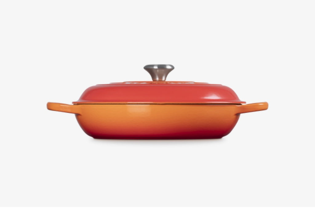 Cast Iron Signature Shallow Casserole