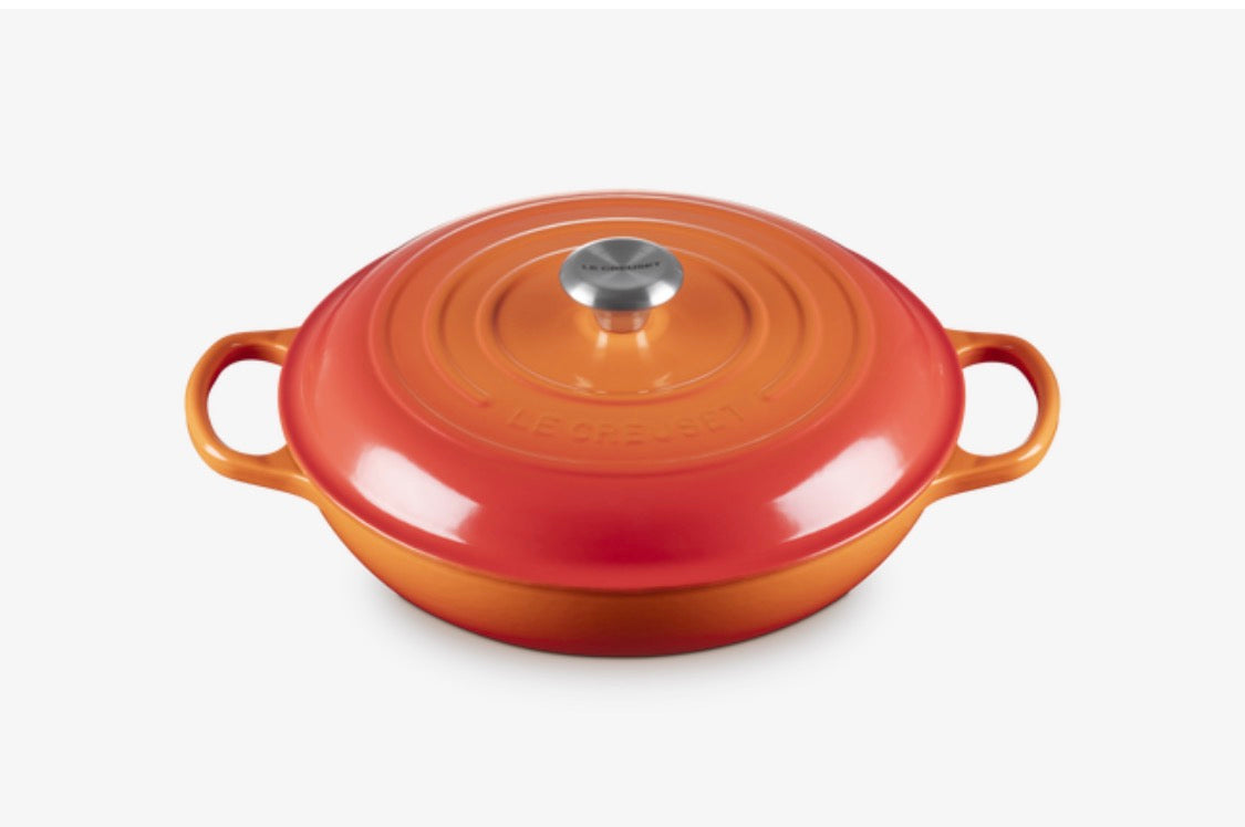 Cast Iron Signature Shallow Casserole