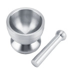 Stainless Steel Metal Spice Mortar With Pestle