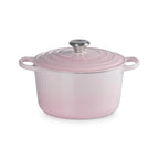 Le Creuset Cast Iron Pot Dupe 7-Piece Shell Pink